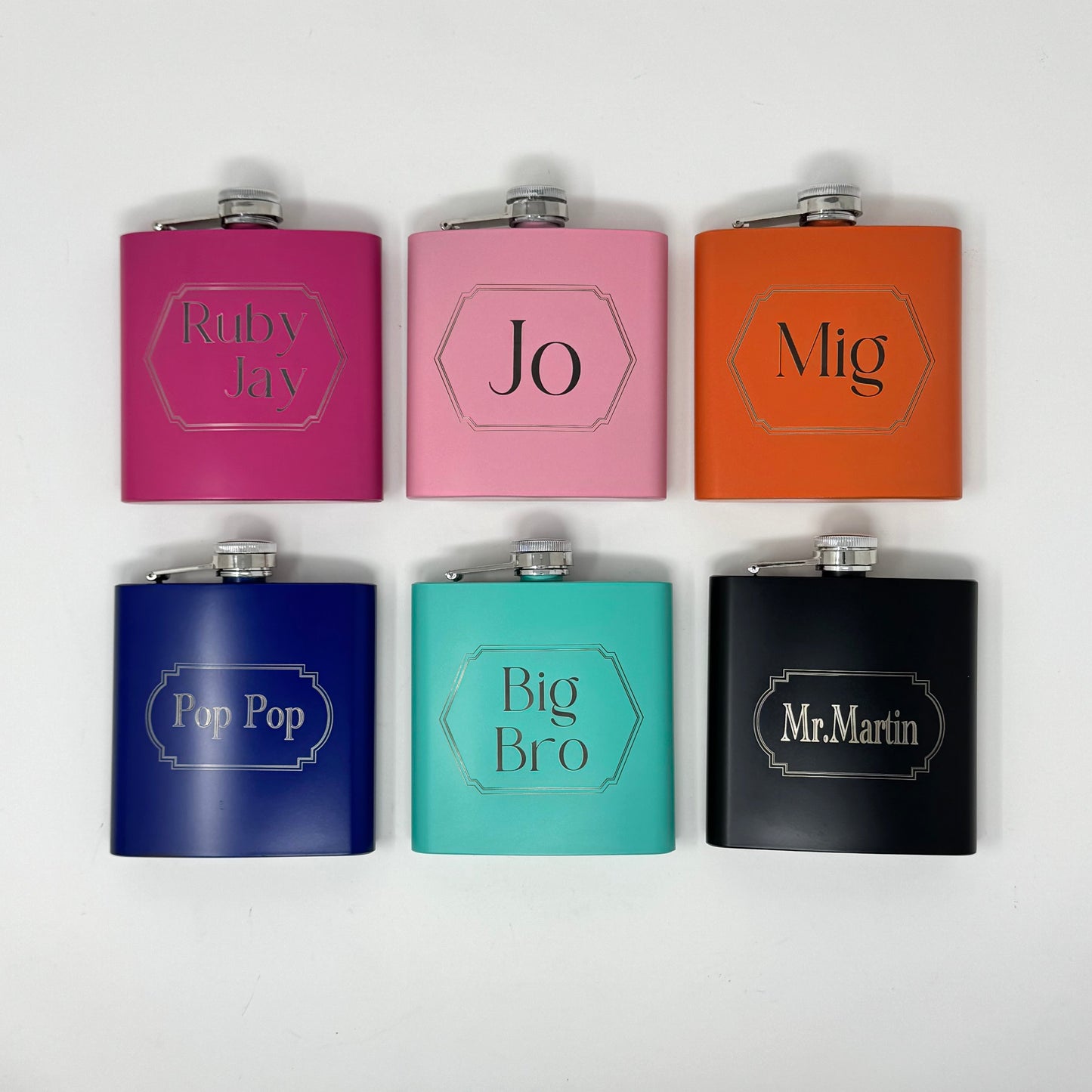 Custom Engraved Flask