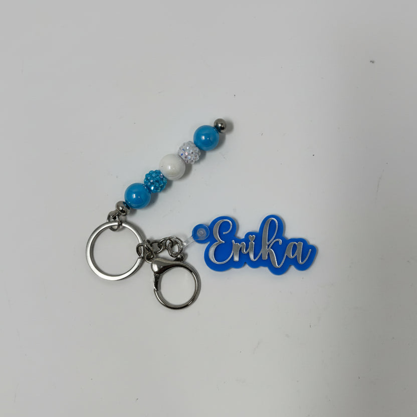 Acrylic Name Keychain