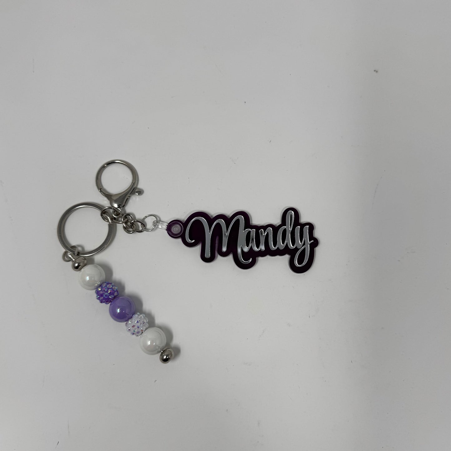 Acrylic Name Keychain