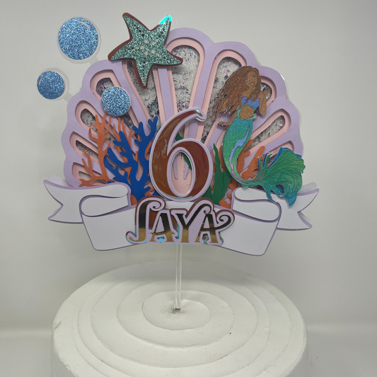 Mermaid Cake Topper