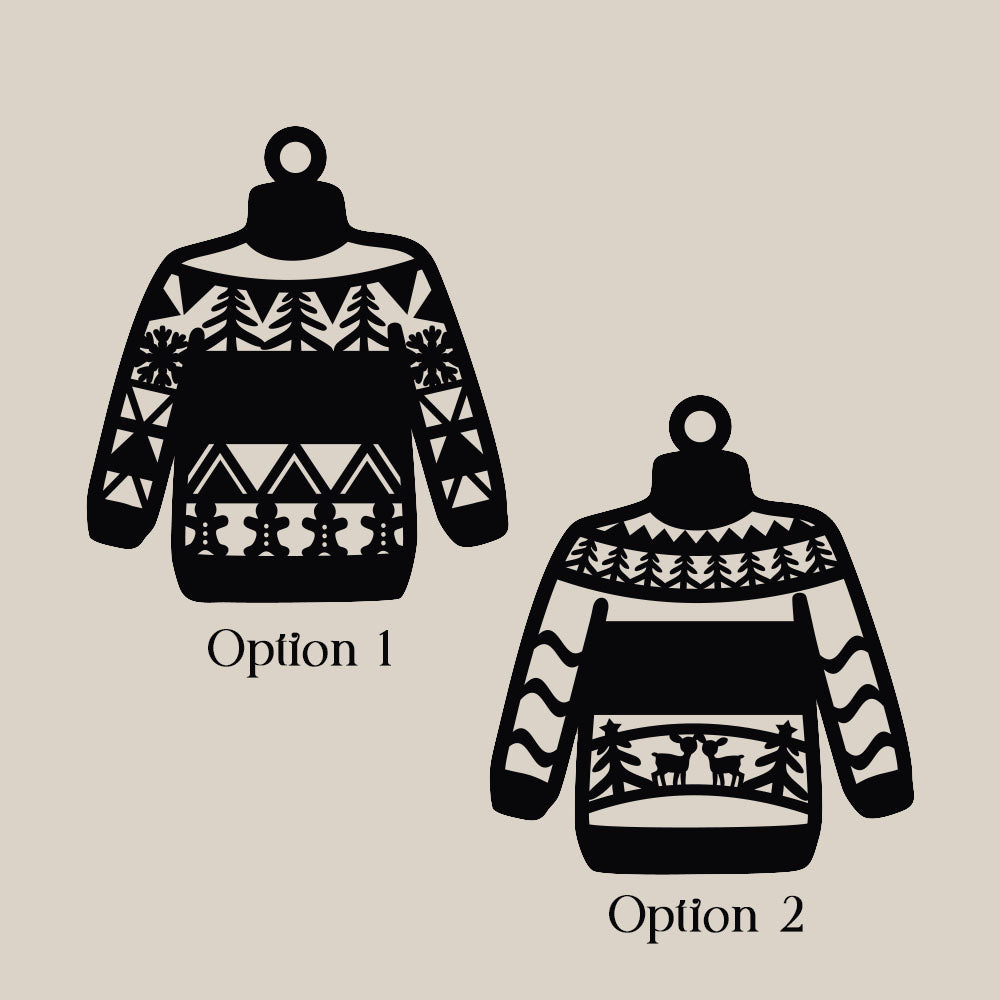 Sweater Ornament